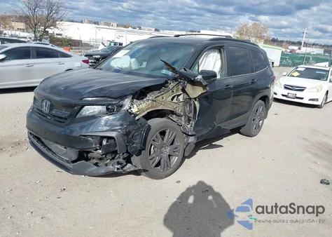 2022 Honda Pilot Awd Sport из США, поврежденный, VIN 5FNYF6H34NB069477